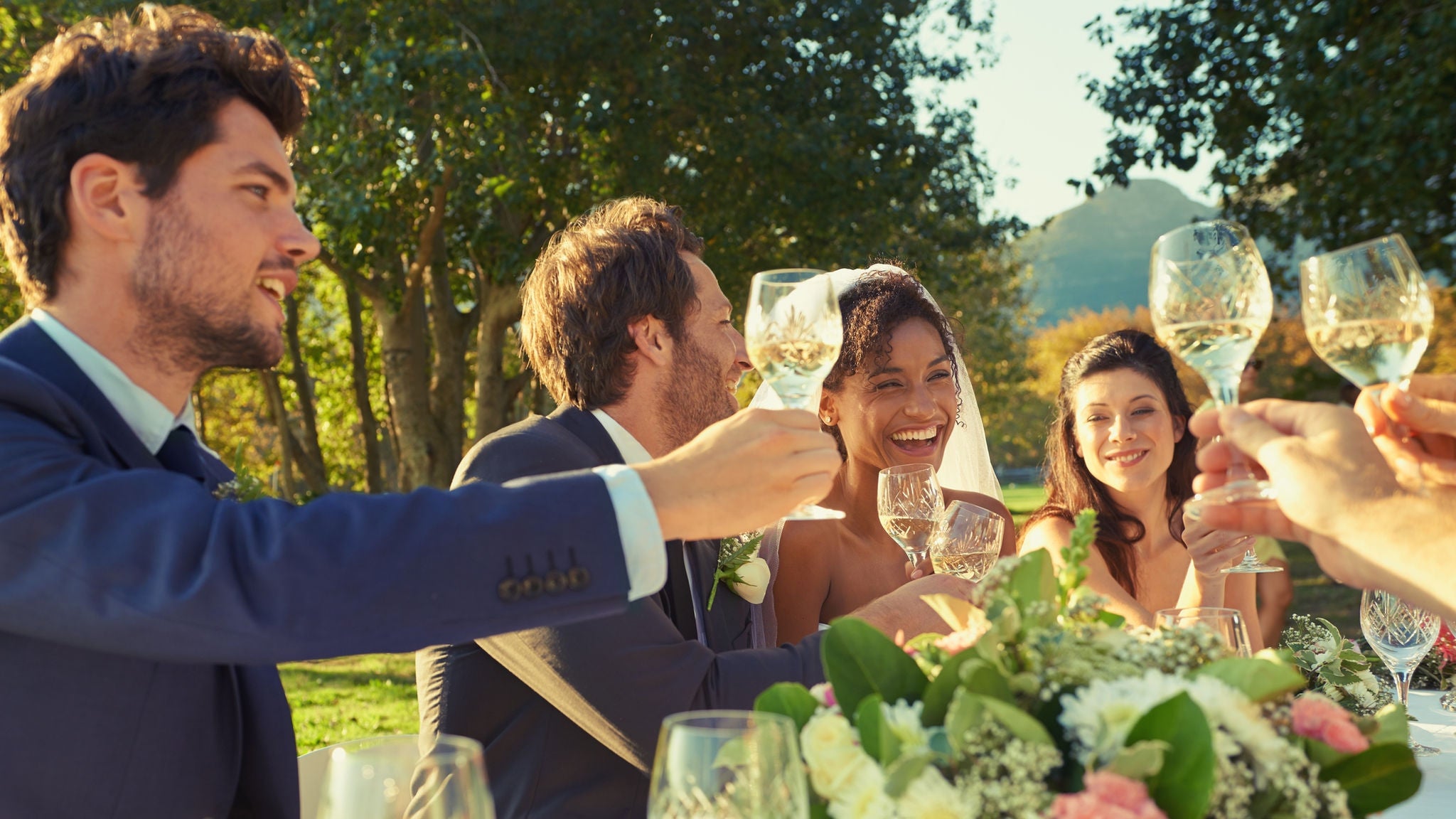 ladies preparing for a wedding after securing a loan