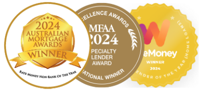 2024 Australian Mortgage Awards Winner, MFAA 2024 Specialty Lender Award, WeMoney 2024 Lender of the Year