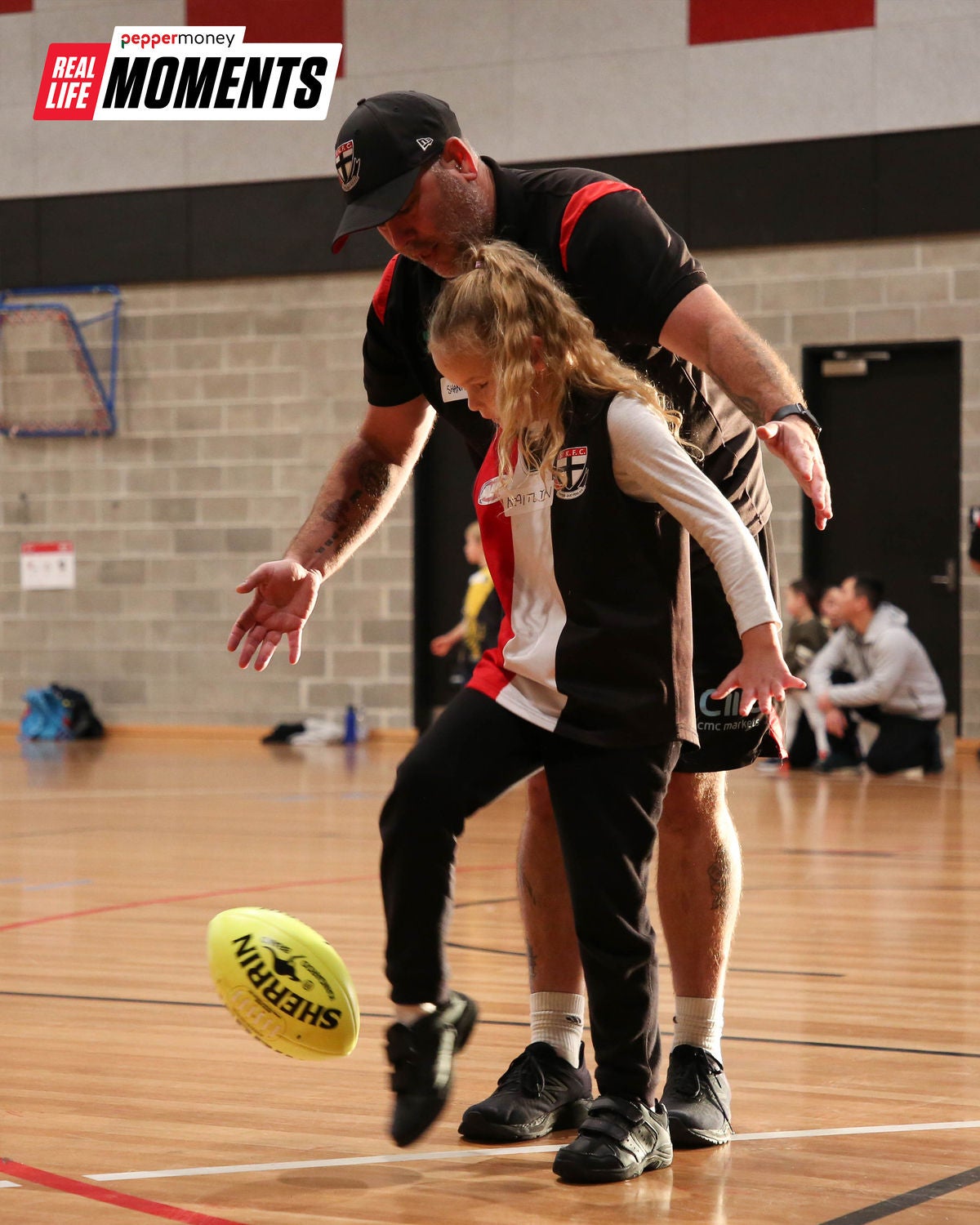 SaintsPlay Stories first taste of footy